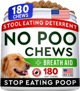 STRELLALAB friandises anti-selles pour chiens — vue emballage et réduction potentielle des excréments.