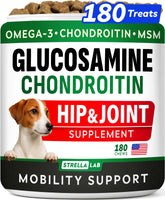 STRELLALAB Glucosamine pour chien friandises articulations — soutien potentiel à la mobilité