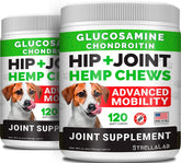 STRELLALAB gommes articulations chien grande race, soutien potentiel mobilité.