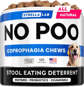 STRELLALAB friandises anti-coprophagie en emballage clair pour chien