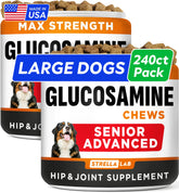STRELLALAB Senior Glucosamine: bouteille-poulet soutenant les articulations.