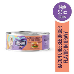 Emballage Strongheart ouvert, nourrir chien avec saveur attrayante et rassasiante