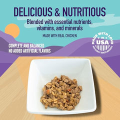 Strongheart morceaux poulet naturels – texture généreuse et appétit accru.
