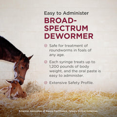 Strongid Paste: controle-des-parasites-interieurs-chevaux — couverture large et efficace.