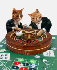 Suck UK Chat Balle Interactive: divertissement stimulant pour chats à la maison.
