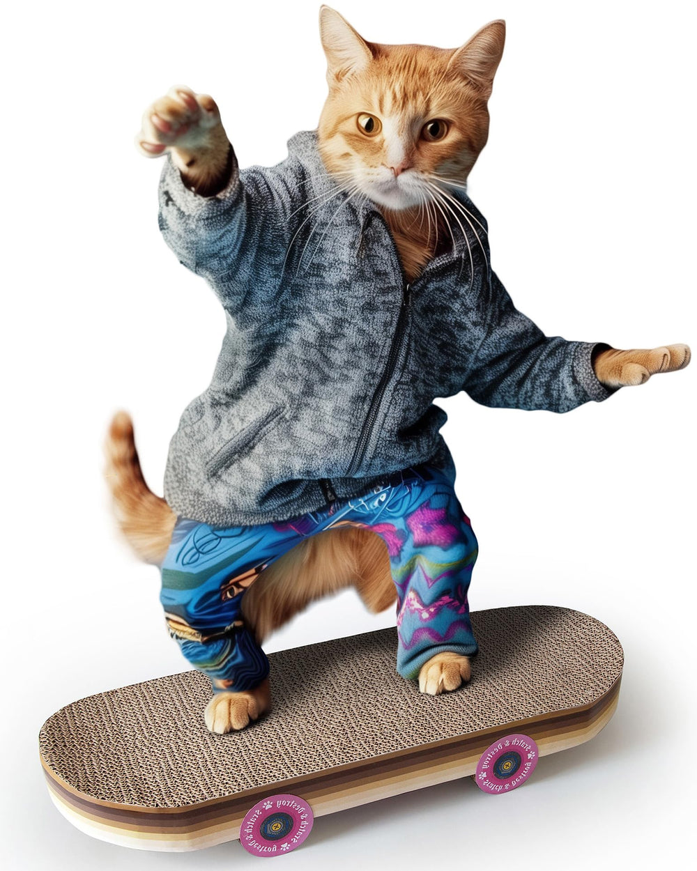 Planche-chat-grattage Suck UK, stimulation et griffes en sécurité.