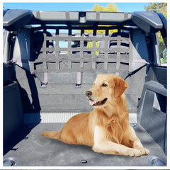 Barrière Sukemichi chien Bronco coffre: sécurise le coffre contre les distractions.