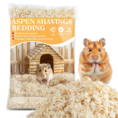 Sukh Aspen Bedding 14oz, sachet prêt à l’emploi pour lit d animaux.