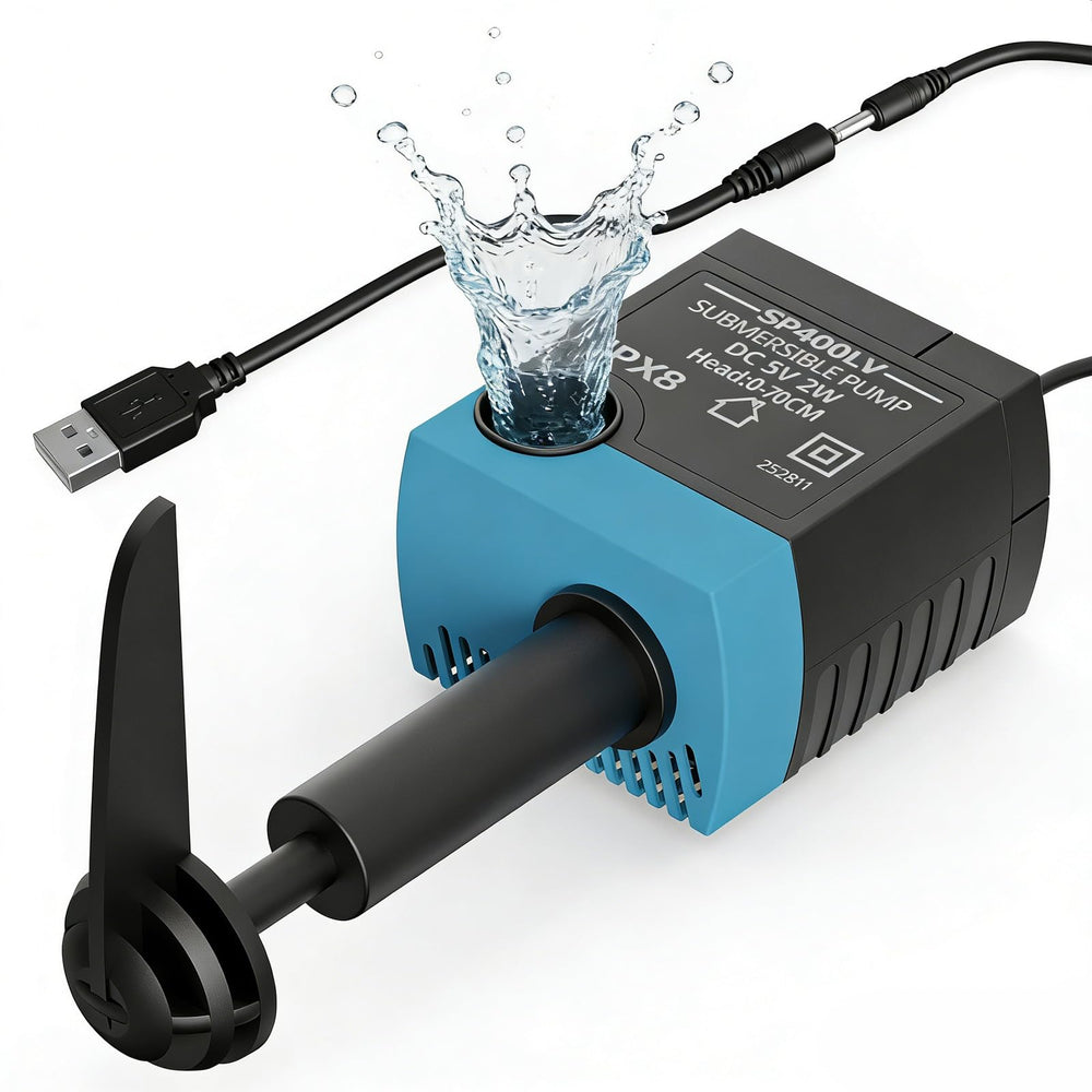 SUKIPAW SP-400LV pompe pour fontaine chat, installation facile et remplacement fiable.