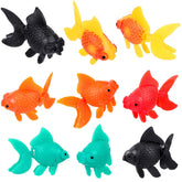 Sumind poissons artificiels flottants rouges ajoutant couleur et réalisme à l'aquarium.