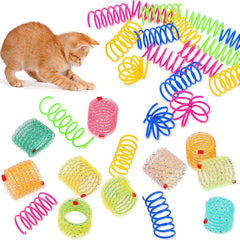 Sumind ressorts pour chat - ensemble coloré stimulant l'exercice