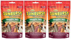 Sunburst Veggie Stix lot-3 coffret croquant idéal pour récompenser votre animal