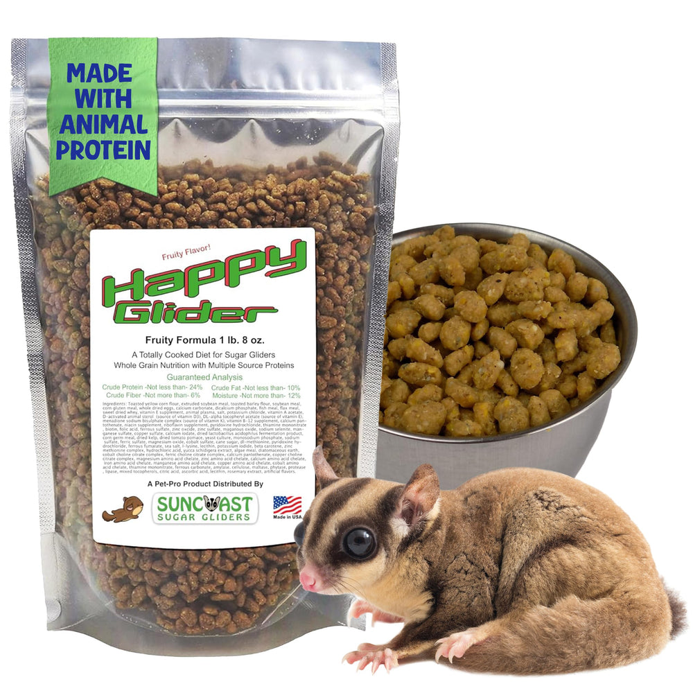 Emballage Suncoast Happy Glider pour alimentation quotidienne fiable.