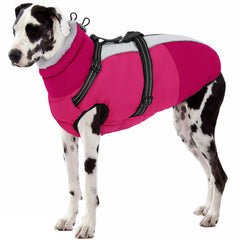 SUNFURA chien imperméable harnais intégré pour promenades sécurisées