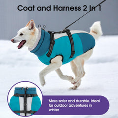 SUNFURA manteau chien zippé, facile a mettre et enlever pendant les sorties