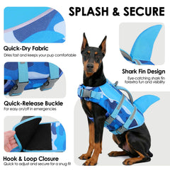 Trims réfléchissants SUNFURA gilet chien pour meilleure visibilité nocturne.