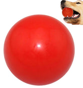 Balle Sunglow durable pour chien résistant aux mâchoires fortes et prolonge les sessions de jeu.