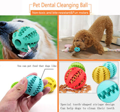 Sunglow jouet dentition chien bleu-jaune, stimulation mentale pendant l’entraînement