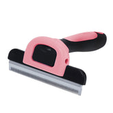 SunGrow Brosse Déshédding pour chiens et chats – lame en acier et pelage plus lisse.