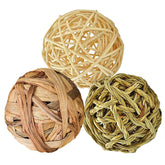 SunGrow balle croquage pack 3 stimulation du jeu et du mâchage chez petits animaux