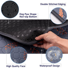 Sunheir Tapis Chien Réutilisable — lavage en machine pour un entretien facile.