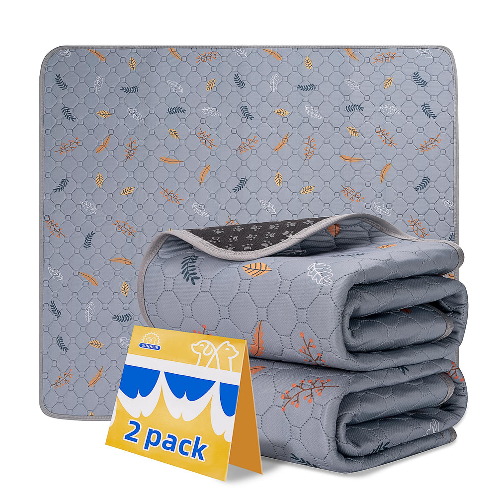 Sunheir tapis-pipi lavable absorbant, évite les fuites pendant l'apprentissage