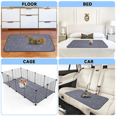 Sunheir Tapis Pipi réutilisable, lavage en machine, économie durable.