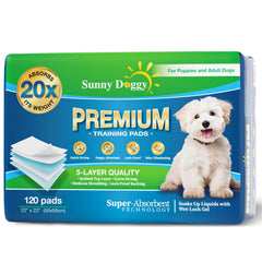 Sunny Doggy Pads 22x22 - absorption élevée pour entraînement canin