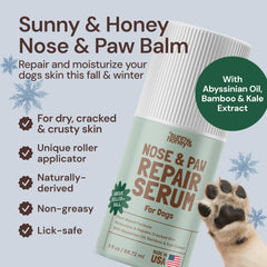 Sunny & Honey baume nez sec, hydratation ciblée.