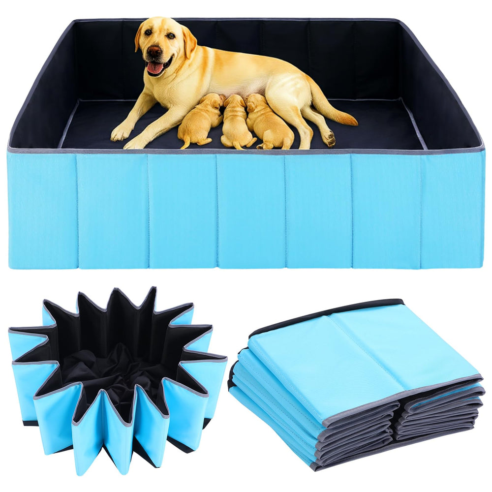 Sunnymove boîte de mise bas pour chien, espace pliable et sûr