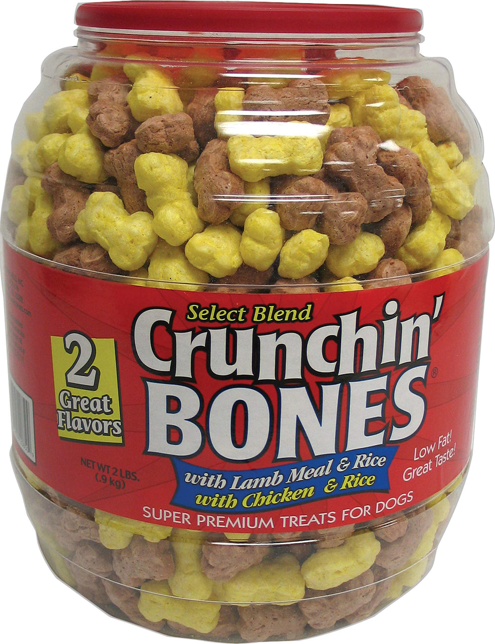 Sunshine Pet Treats Pupcorn Plus, friandise chien croquante avec prébiotiques et probiotiques.