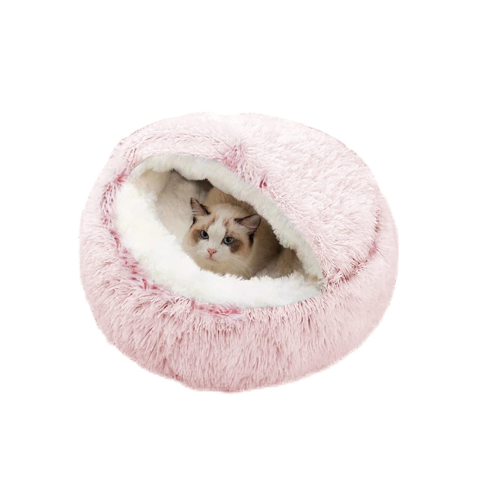 SUOXU lit-chat anti-anxiete cabane peluche rose, refuge rassurant.