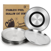 Bol Supet en inox 304 antiderapant pour repas stables.