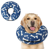 Collier Supet anneau inflable pour chien operation: protège la zone blessée pendant la récupération.