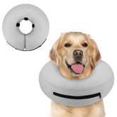 Collier gonflable Supet pour chien après chirurgie, soutien doux autour du cou.