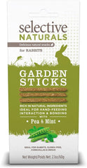 Supreme Petfoods bâtonnets jardin pois menthe, idéal pour l’interaction avec le lapin