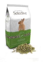 Supreme Petfoods Science Selective Supreme Junior Lapin – ingrédients naturels pour une alimentation équilibrée.