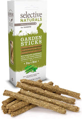 Supreme Petfoods batonnets jardin pois menthe, idéal pour nourrir à la main.