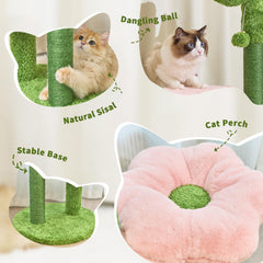 Suudroeen colonnes-sisal chat: griffage naturel et durable.