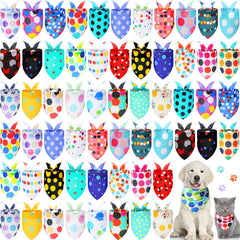 Sweetude bandanas pois ensemble : style quotidien tendance pour votre chien.