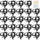 Swess porte-brides mural avec 24 crochets pour un rangement rapide des licols et harnais