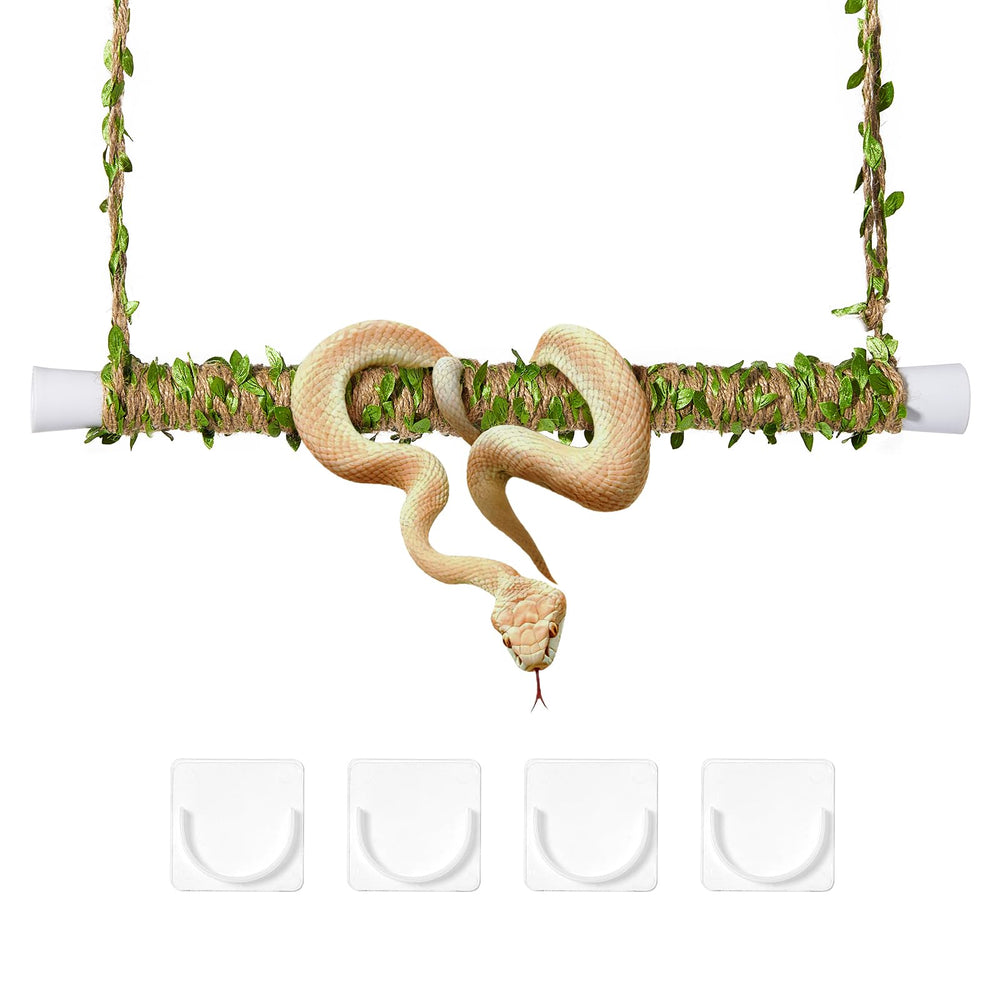 Swirge tige-escalade-serpent ajustable pour parcours naturel et sécurisé