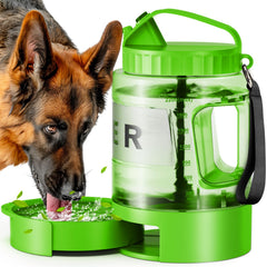 SwSun Bouteille eau chien 77oz, grande capacité pour longues promenades.