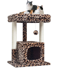 SYANDLVY Arbre-chat 27 – perchoir plush haut : repos confortable pour chaton.
