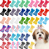 Pinces à poil Syhood en forme d’os mini, colorées et faciles à attacher pour chiens et chats.