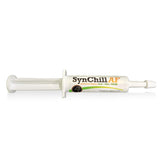SynNutra Equine SynChill AF – bouteille visible, soutien potentiel à la confiance du cheval.