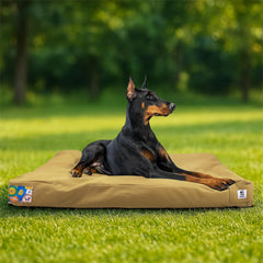 Lit chien Sytopia extérieur en canvas 410gsm, robuste et imperméable.