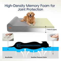 Sytopia matelas mémoire 35D offre soutien ciblé pour articulations.