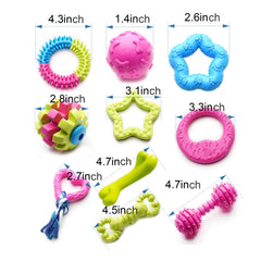 Jouet de traction SZKOKUHO pour petits chiens, pratique et résistant.