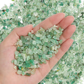 Chips quartz-aventurine T4U, pierres polies, idéales pour vases décoratifs et arrangements.